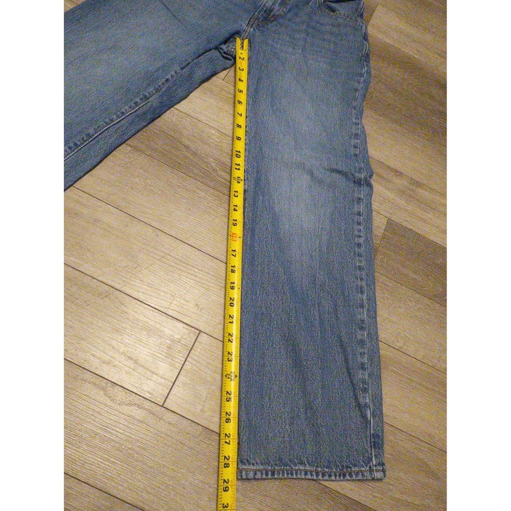 Levi's 94 Baggy Jeans Women 28x31 High Rise Straight Leg Light Wash - Picture 11 of 11